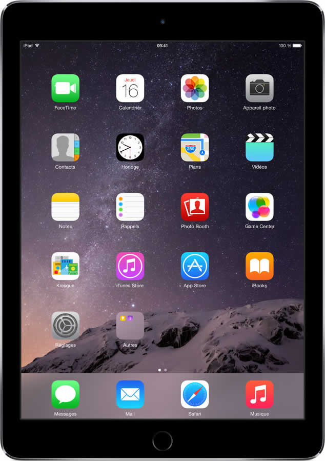 Visuel Fiche complète : APPLE iPad Air 2